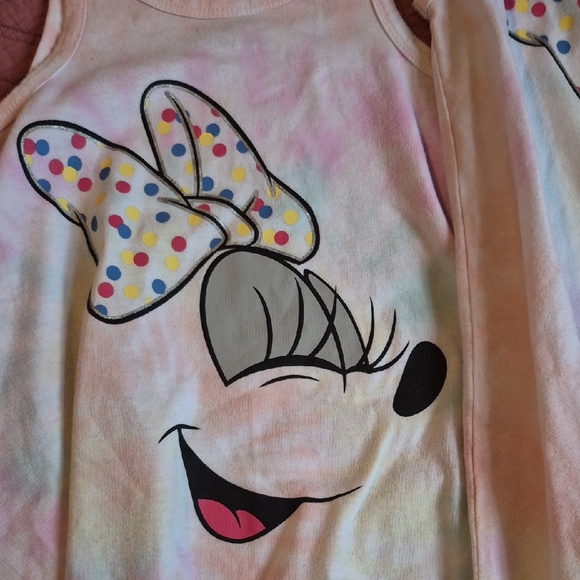 Disney Pastel Night Gowns with Minnie Mouse Print - Picture 4 of 7